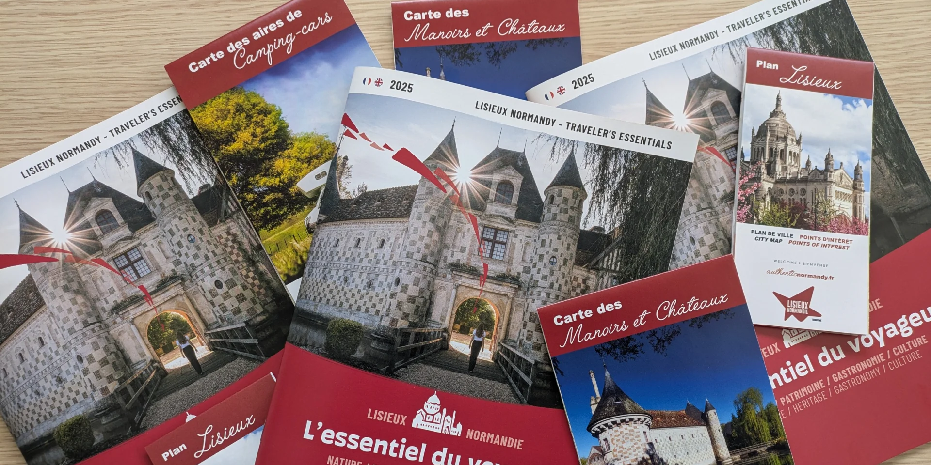 Brochures Touristiques de Lisieux Normandie