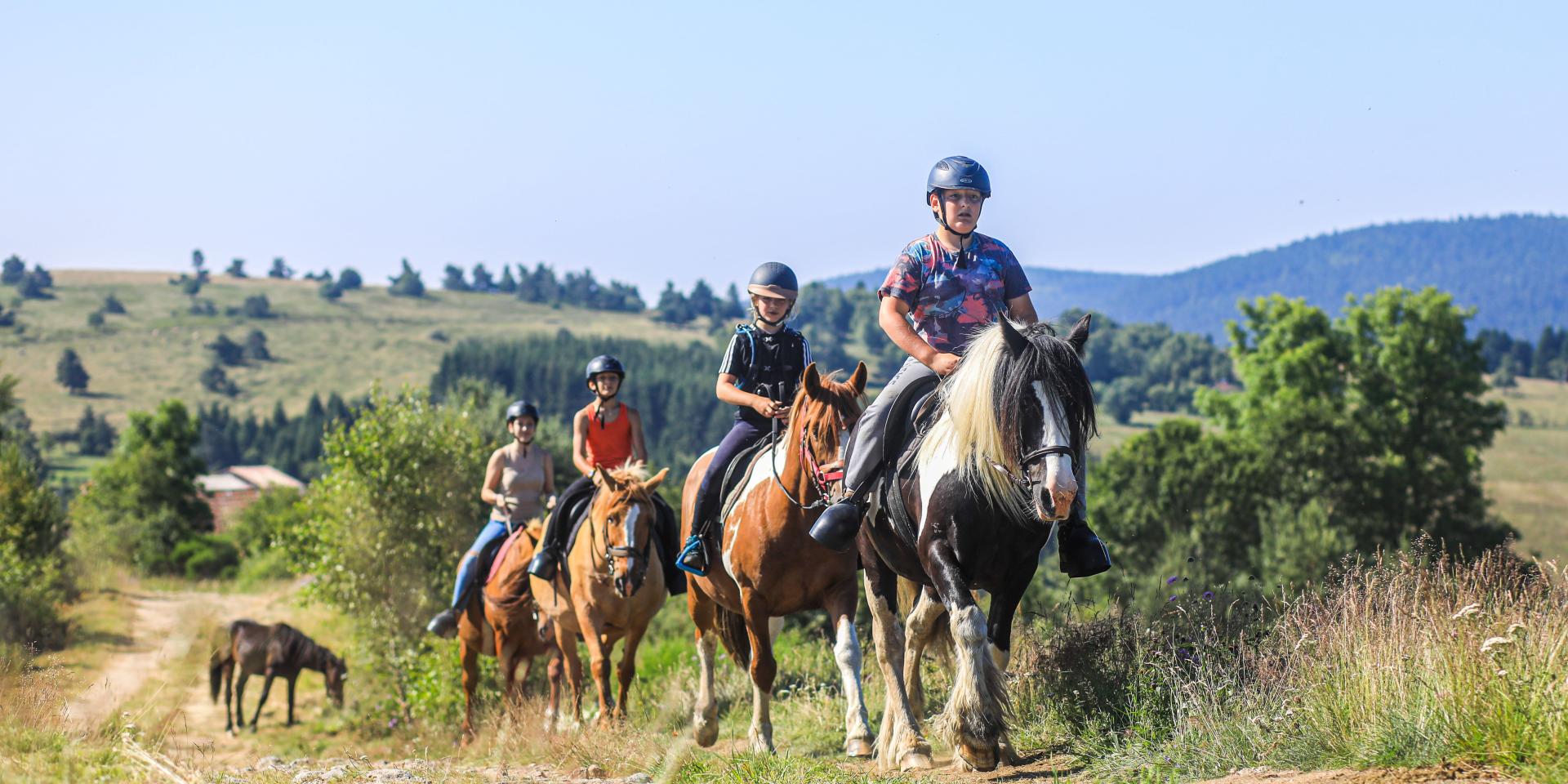 Horseback riding in Montcodiol