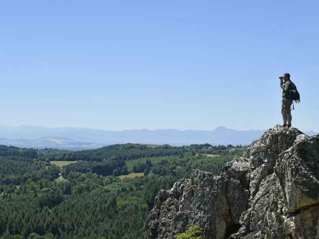 Viewpoint at Saint-Rémy-sur-Durolle