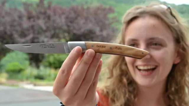 Assembling your knife, Robert David cutlery