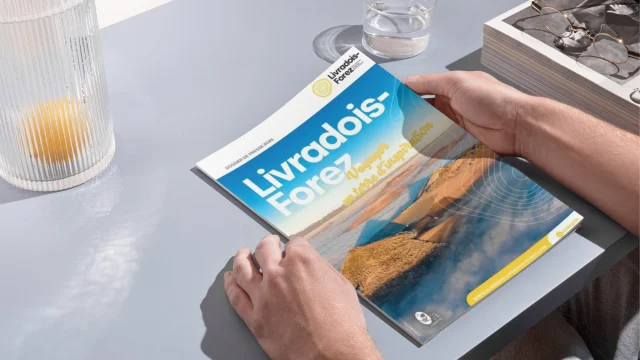 Green Geometric Blank A4 Document Landscape 2