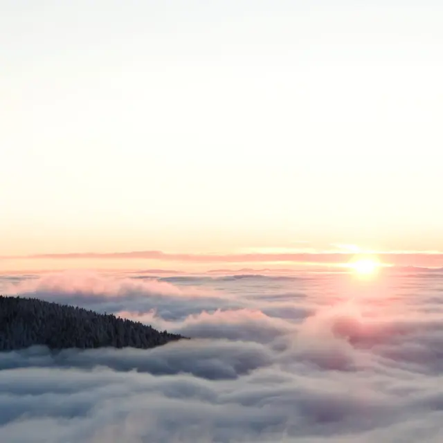 Coucher de soleil en Livradois-Forez - Auvergne