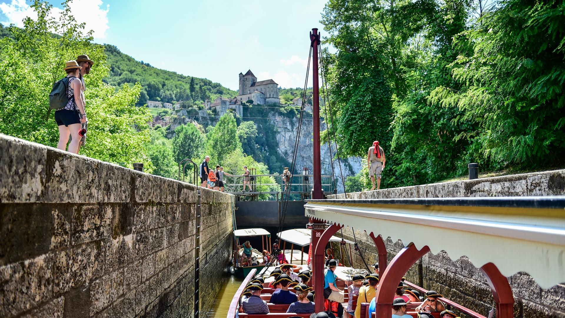 La Croisière Pirate- Ecluse du Moulin d'Aulanac