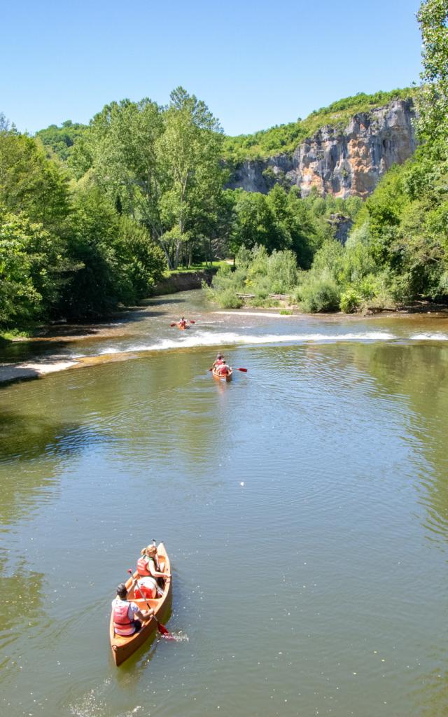 Canoë en Vallée du Célé
