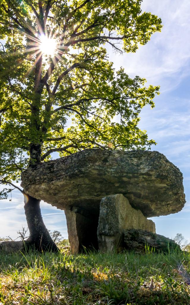 Dolmen de Ferrières à Limogne