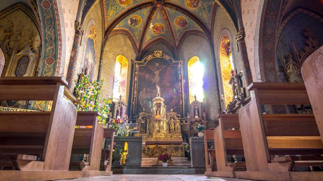 Eglise Saint Quirin à Lalbenque