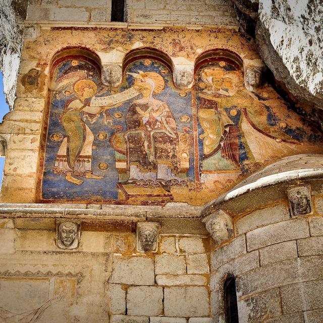 Fresque sur sanctuaires Rocamadour