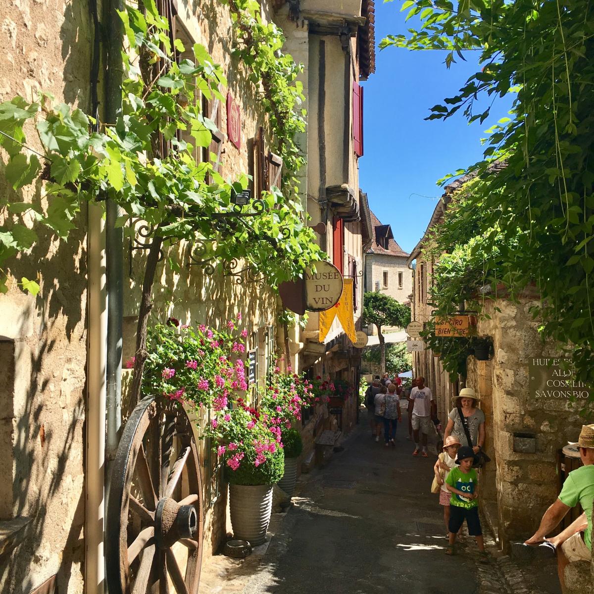 Randonnée chemin de halage et SaintCirqLapopie