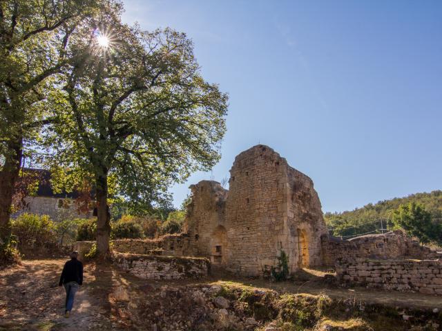 L'abbaye Nouvelle à Léobard