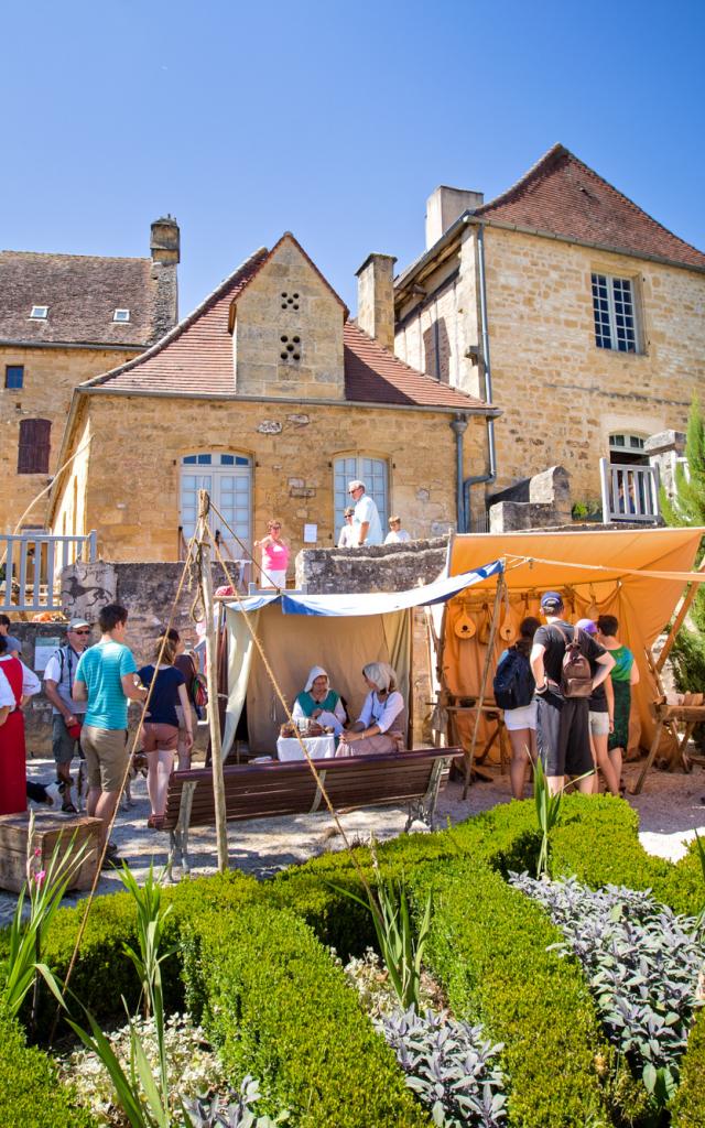 Marché - Les Médiévales de Gourdon 2015