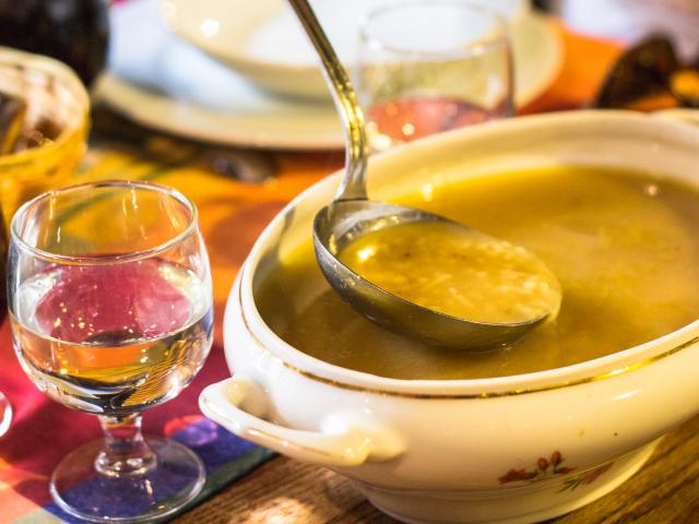 Soupe au Restaurant Lou Bourdié à Bach