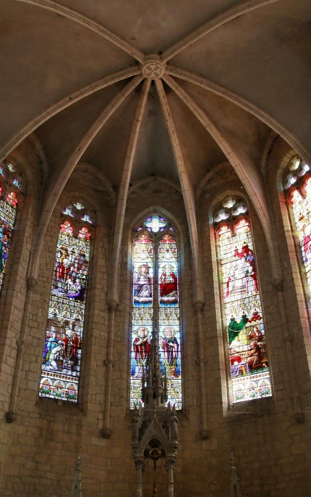VItraux de l'Eglise de Montcuq