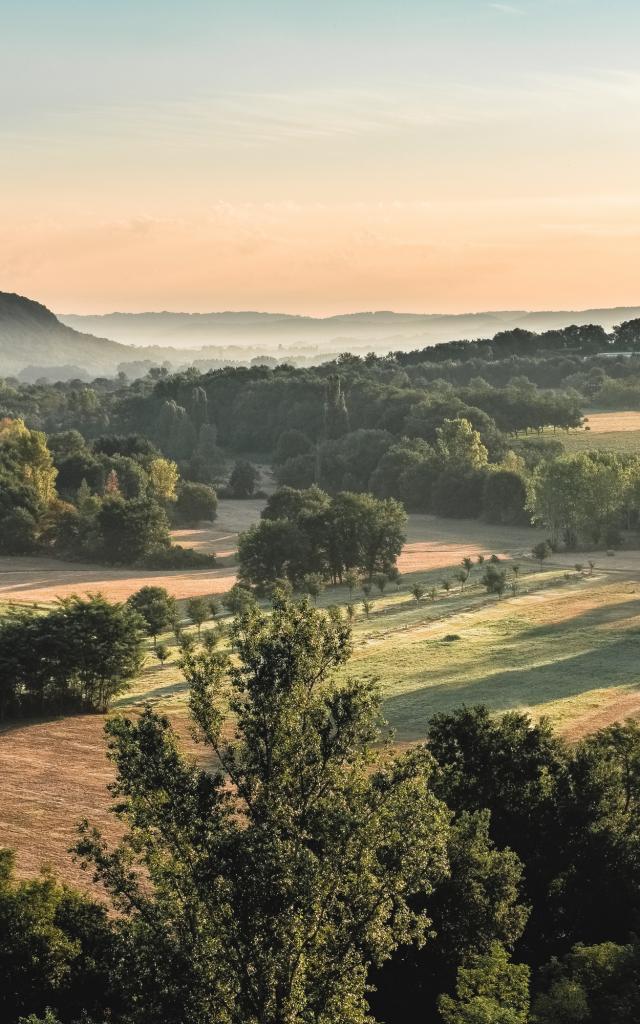 Vallée de la Dordogne, point de vue de Mirandol