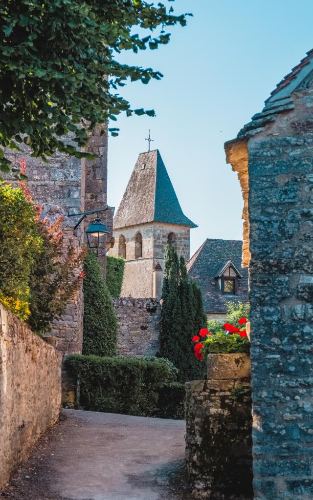 Dans les rues de Loubressac