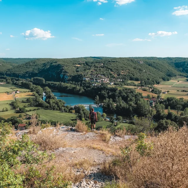 Point de vue de Saint-Géry, vallée du Lot