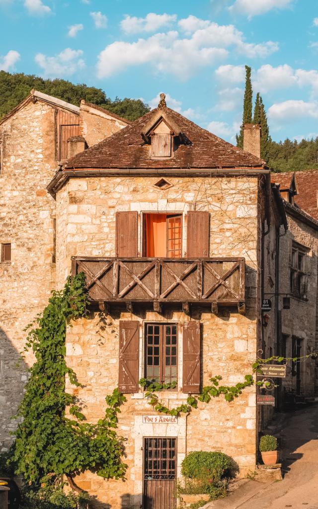 Les ruelles de charme de St Cirq