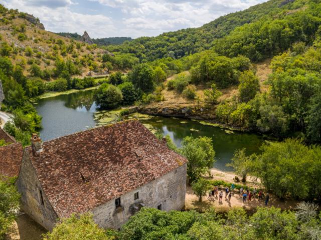 Moulin de Cougnaguet Vallée de l'Ouysse