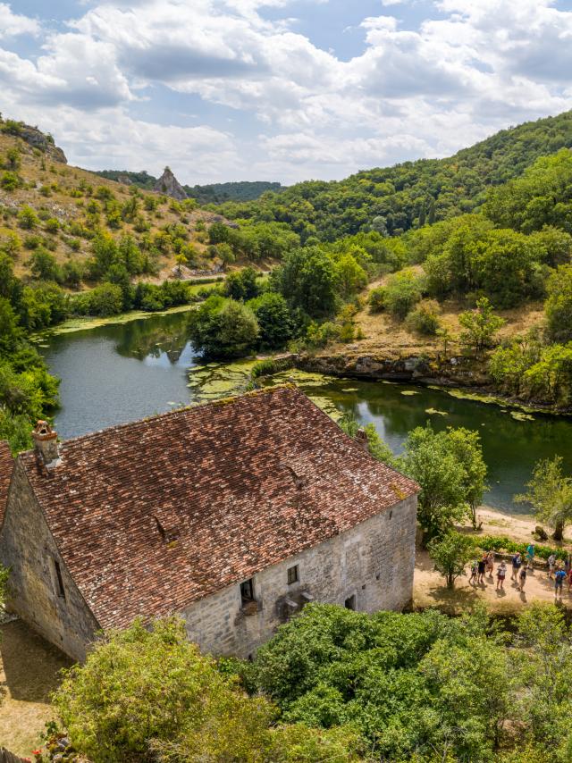 Moulin de Cougnaguet Vallée de l'Ouysse