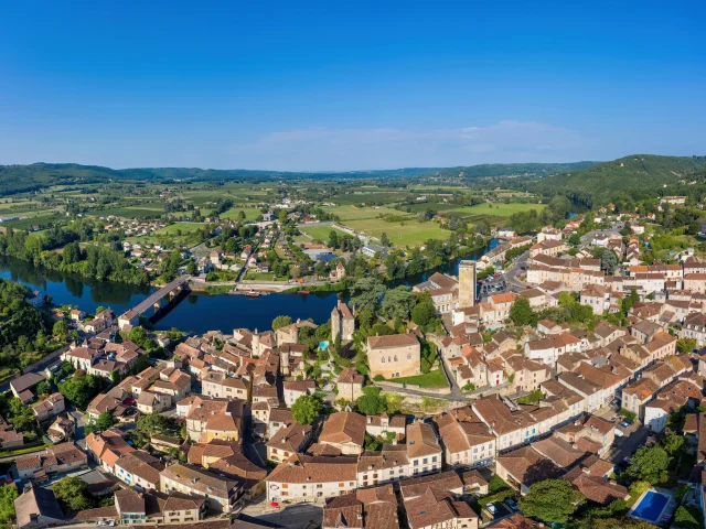 PVue aérienne de Puy-l'Evêque