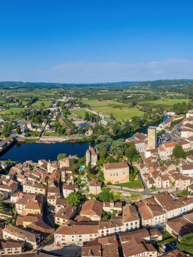 PVue aérienne de Puy-l'Evêque