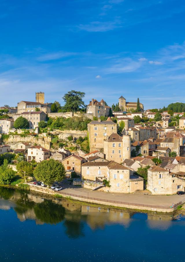 Puy Léveque vue des quais