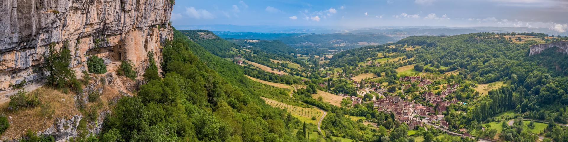 Village et roque d'Autoire