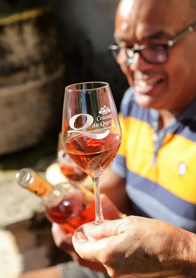 Dégustation de vin Coteaux du Quercy