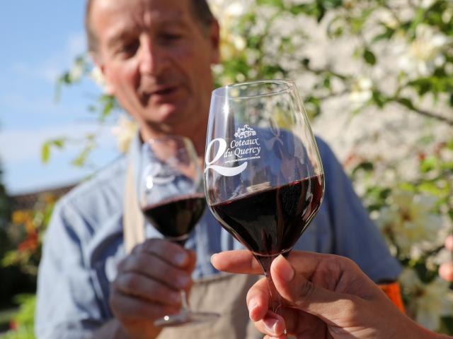 Dégustation de vin coteaux du Quercy au Domaine de Lagarde