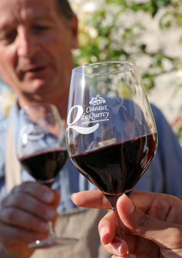 Dégustation de vin coteaux du Quercy au Domaine de Lagarde
