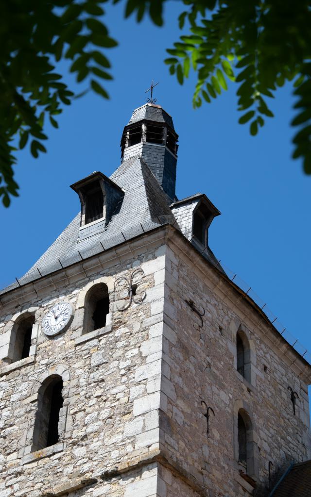 Clocher de l'église de Cajarc