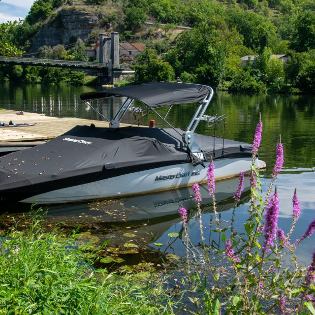 Bateau à Cajarc