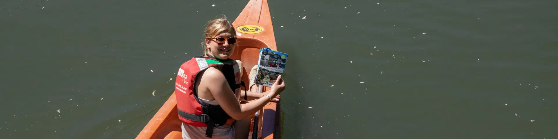 Géocaching en canoë en Vallée du Célé
