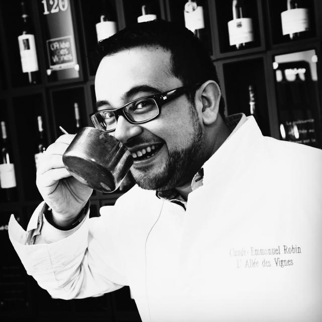 Claude-Emmanuel Robin - chef du restaurant L'Allée des Vignes
