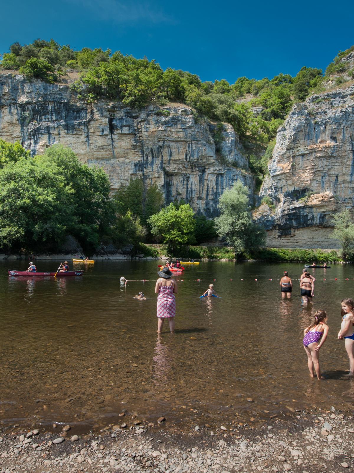Navigation sur la rivière Lot