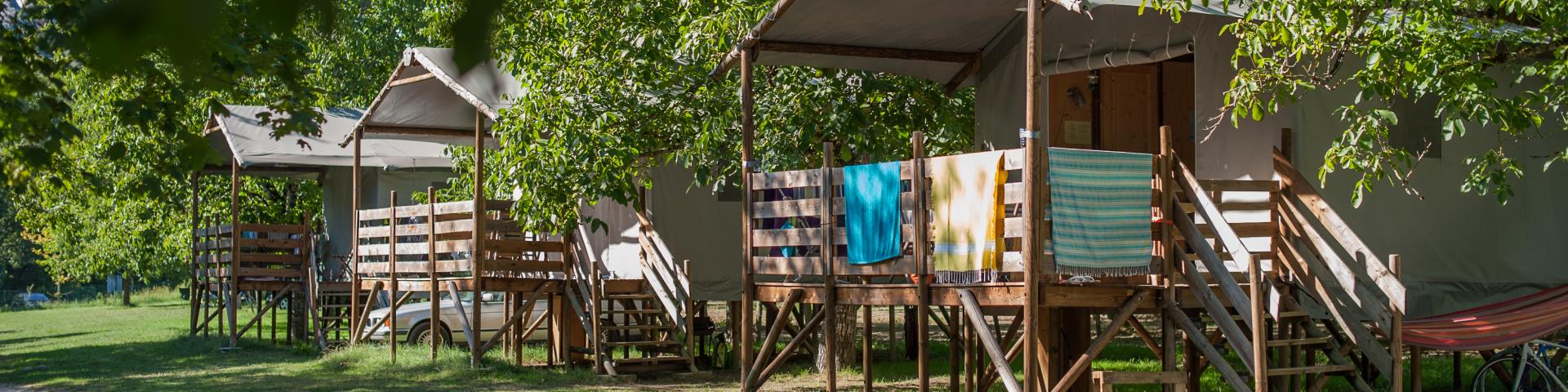 Cabane lodge - Camping du Port, Creysse