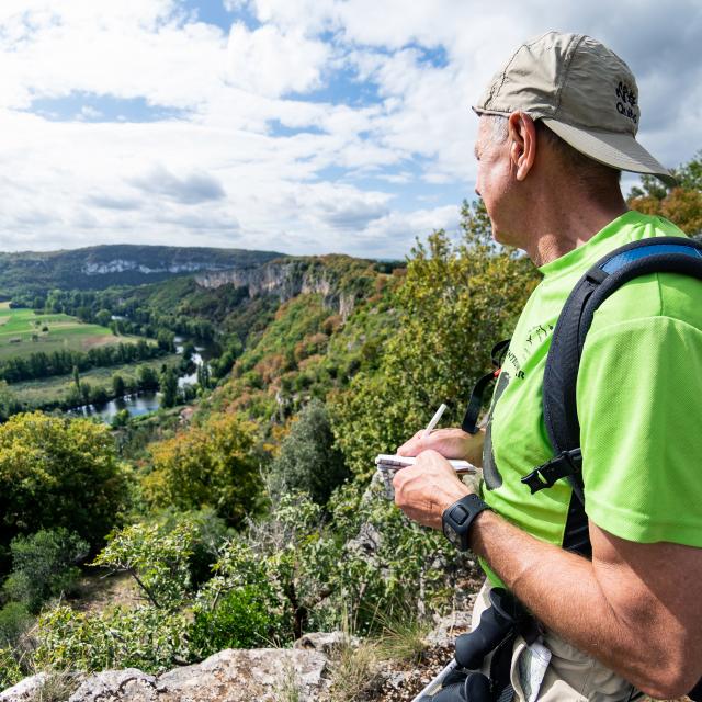 Randonnée en vallée du Lot