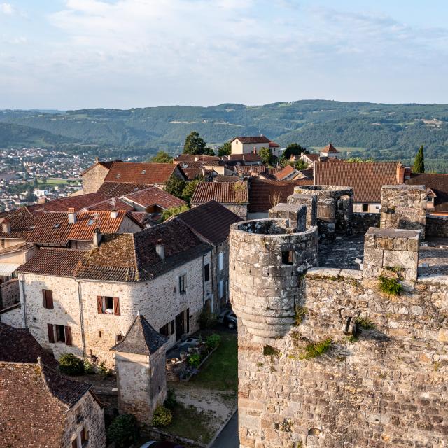Vue drone de Capdenac-le-Haut