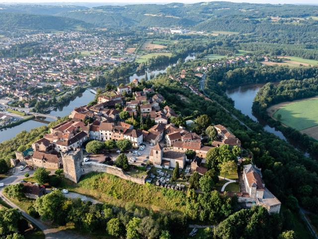 Vue drone de Capdenac-le-Haut