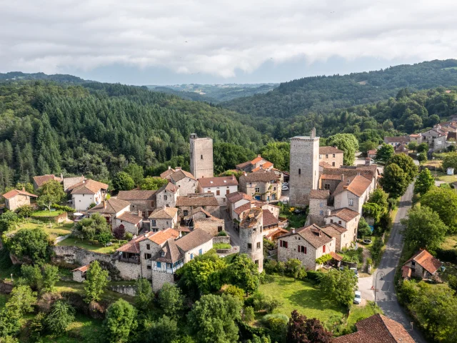 Vue drone de Cardaillac