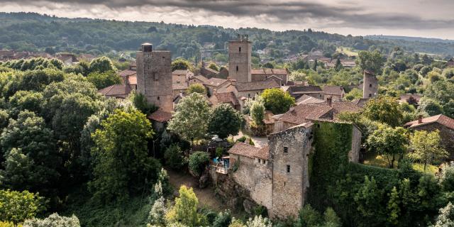 Vue drone de Cardaillac
