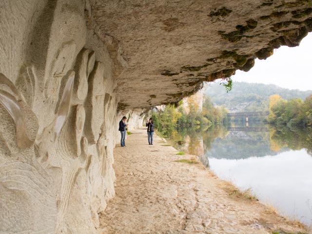 Bouziès - Chemin de halage