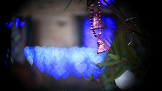Illuminatiions de Noël à Lunegarde 2015