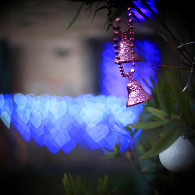 Illuminatiions de Noël à Lunegarde 2015