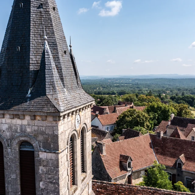 Vue drone d'Espédaillac