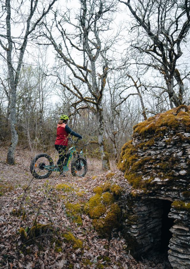 Balade en trottinette électique au Mont Saint Cyr