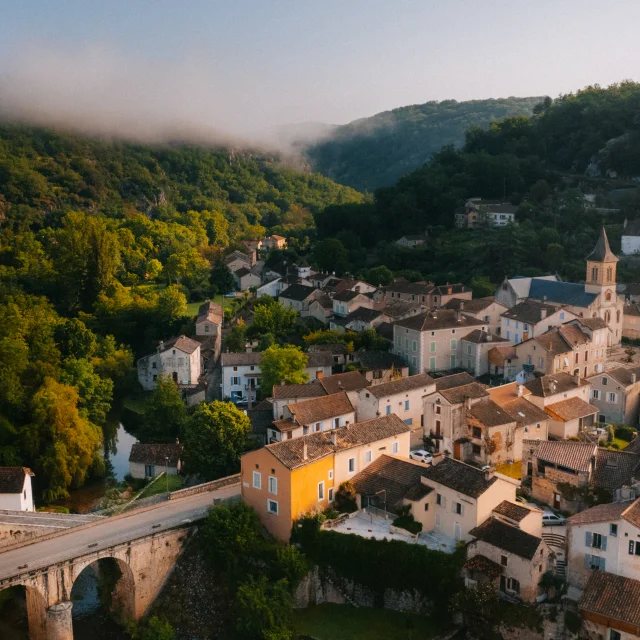 Vue sur Vers - Via Causs'Mos