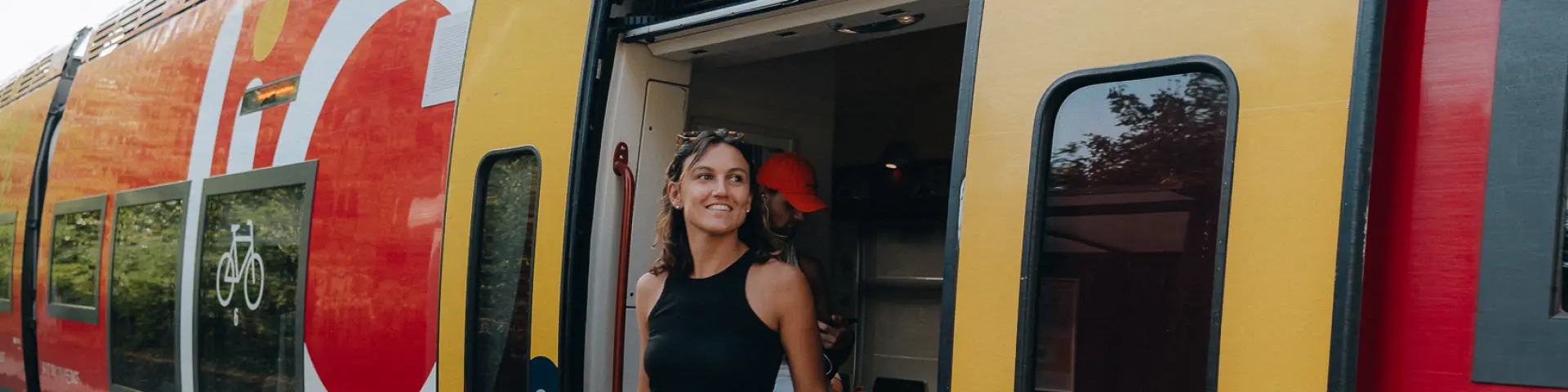 Arrivée en train dans le Lot