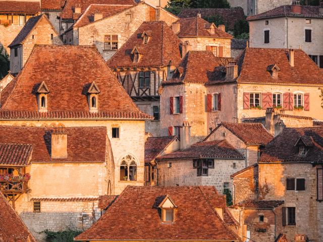 Lumière du matin à Saint-Cirq