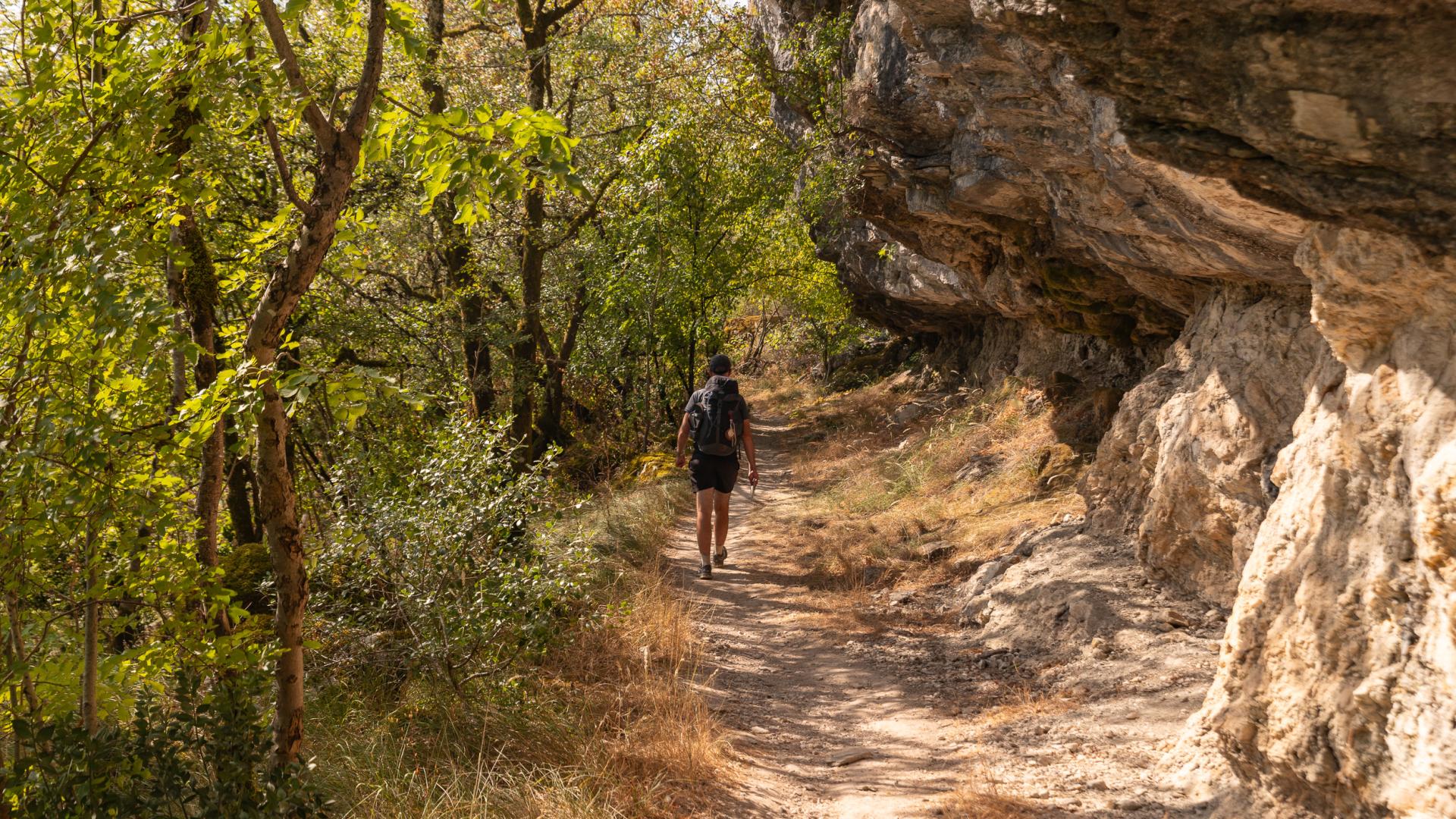 Randonnée sur le GR651 - les hauteurs de Brengues