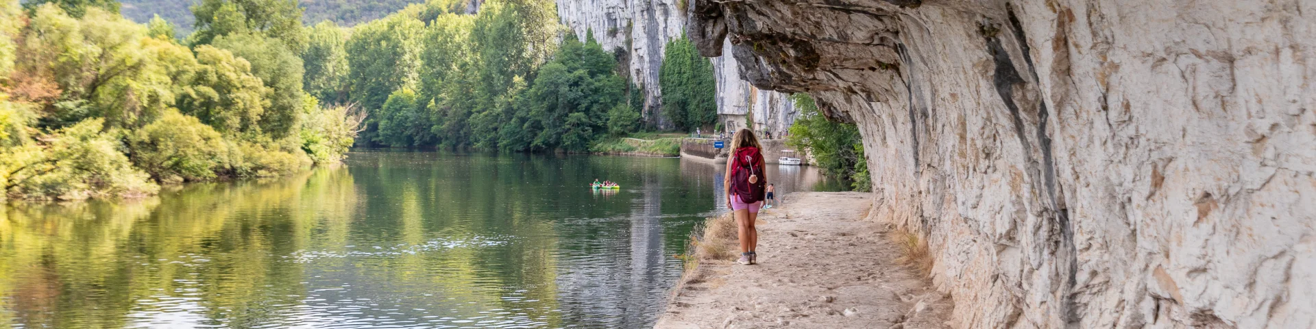 Randonnée sur le chemin de halage de Ganil